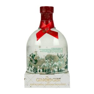 Ginologist Alcohol Free Christmas Snow Globe 01